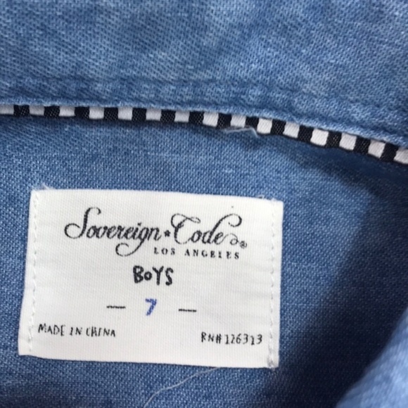 Sovereign Code Wilbur Button Shirt - Picture 3 of 6